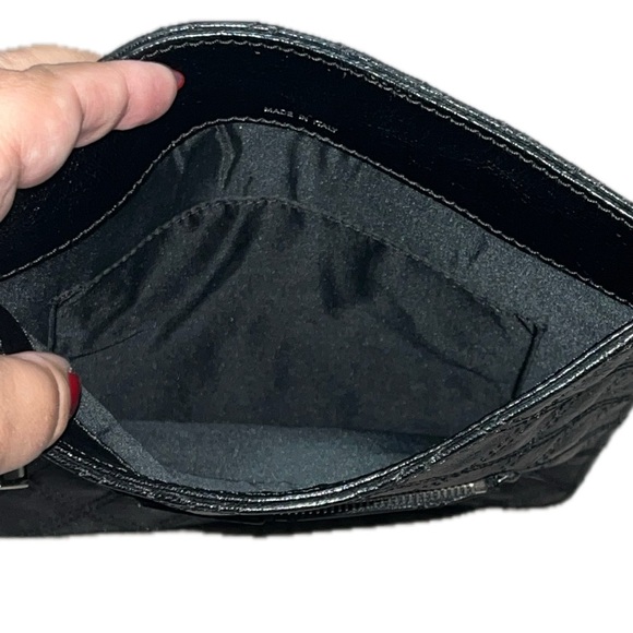 HP🎉Marc Jacobs Quilted iPad Tablet Blk Leather Case Zipper pouch on front - Picture 6 of 15